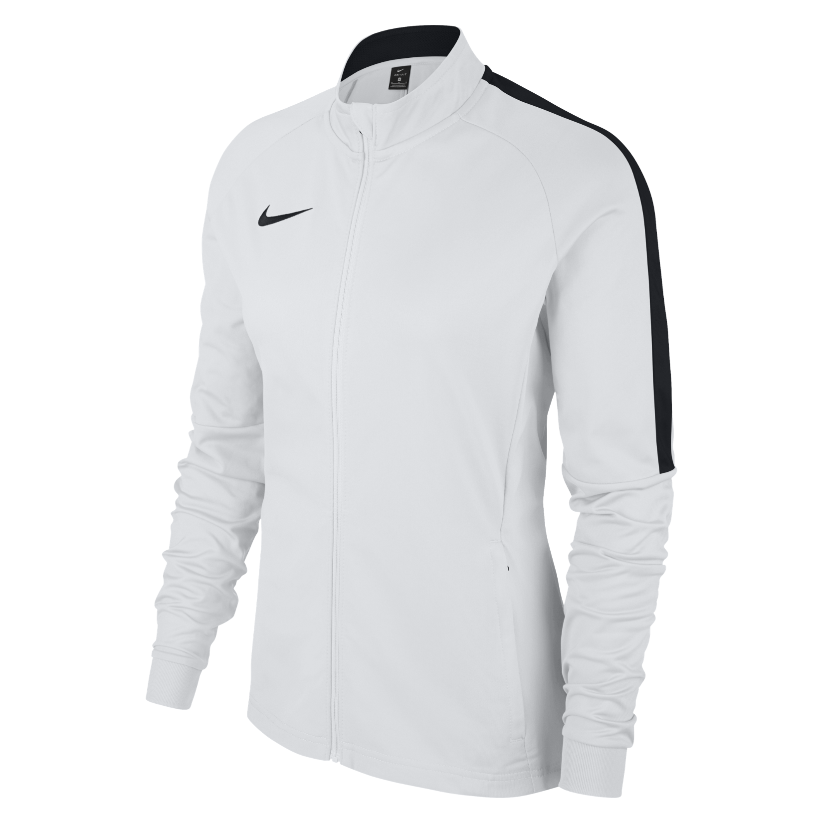 white nike track top