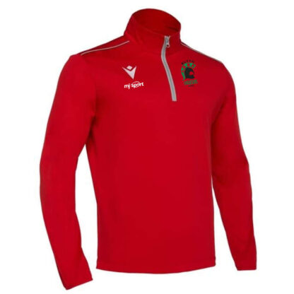 Macron Blyth Spartans Red 1/4 Zip